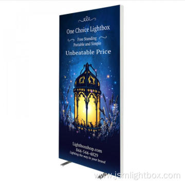 Floor Standing Fabric Advertising Light Box